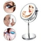thumbnail image 1 of Espejo de maquillaje iluminado con aumento de 1X/10X, espejo de tocador LED de 7 pulgadas con luz diurna blanca de dos lados sin sombras, funciona con pilas y cable USB (incluye 3 pilas, 1 of 8