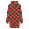 thumbnail image 5 of Christmas Dresses for Women Casual Mini Printed Pullover Sweatshirts Dress with Pockets Christmas Gifts for Women, 5 of 6