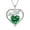5.May Emerald Green, variant on Juwaliy Mom Necklace Heart April Birthstone Necklace Diamond White CZ 925 Sterling Silver Pendant Jewelry Women Christmas Birthday Mother's Day Gifts