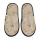 thumbnail image 1 of Fotbe Tortilla Pantuflas Peludas para Mujer con Estampado, Zapatillas de Peluche, Zapatos de Invierno para Casa, Uso Interior y Exterior-Large, 1 of 8