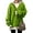 Green, variant on Frontwalk Womens V Neck Sweaters Long Sleeve Cable Knit Pullover Jumper Tops Casual Winter Fall Chunky Knitwear Outwear