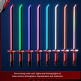 thumbnail image 3 of Light Up Sword, Rechargeable Light Up Sword Set with Spray Function, Electric Multi Color Flashing Saber Toy for Boys Girls, 3 of 7