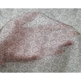 thumbnail image 4 of oneOone Silk Tabby Navy Blue Fabric Shapes Geometric Craft Projects Decor Fabric Printed By The Yard 42 Inch Wide, 4 of 4