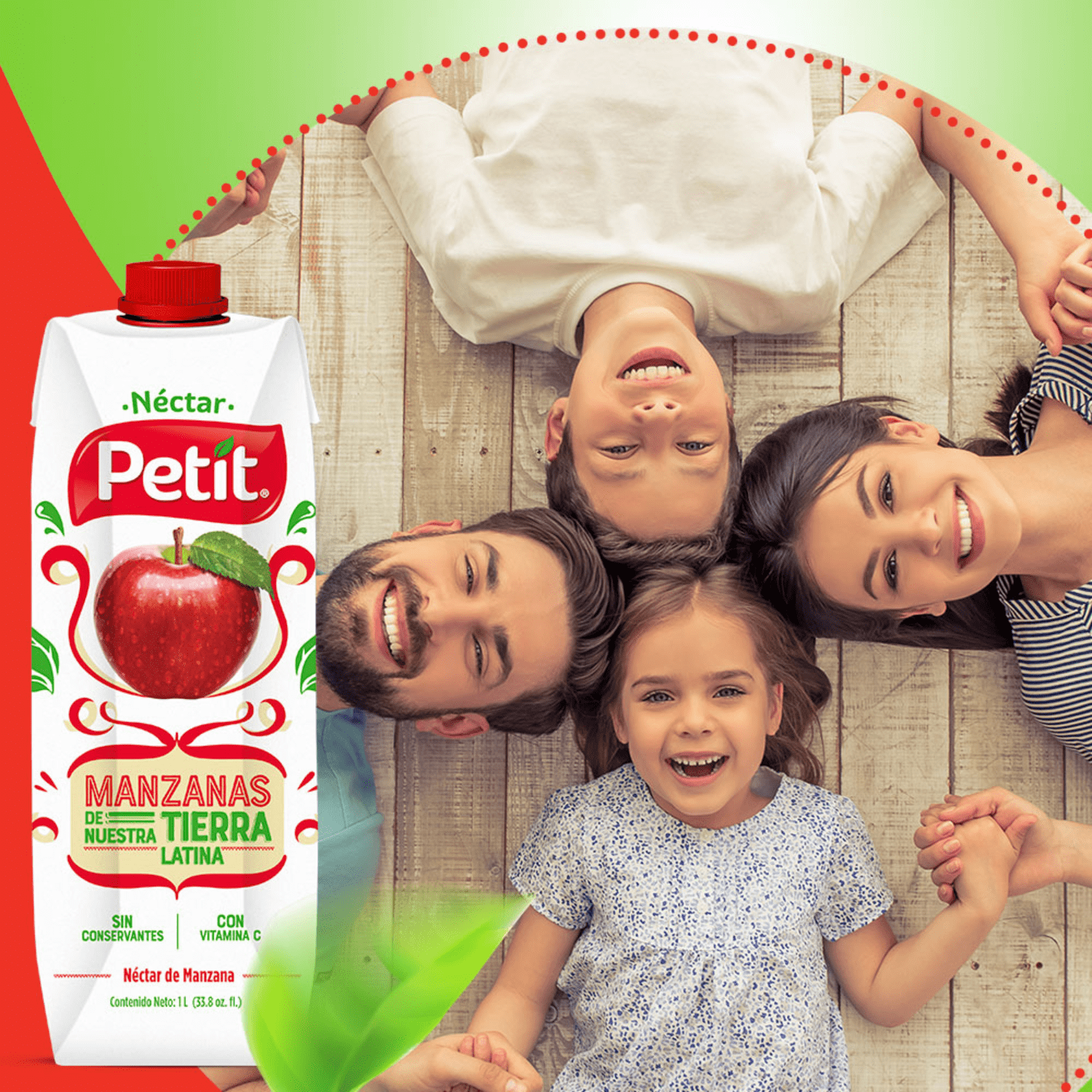 (7 pack) Petit Apple Nectar 1 Lt