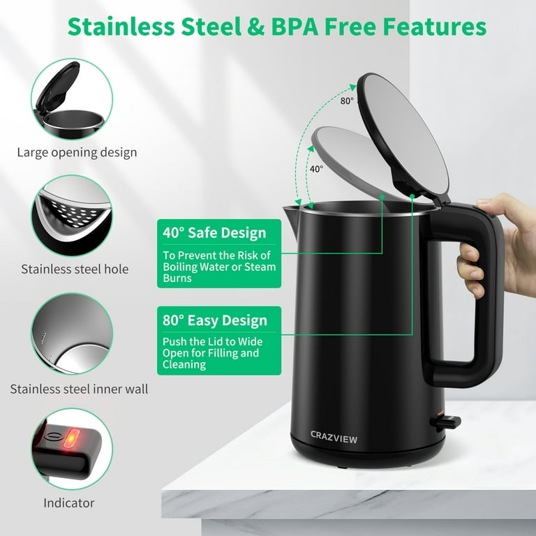 Electric thermos flask kettle intelligent full automatic insulation  integrated home thermostat 5L large capacity open water
