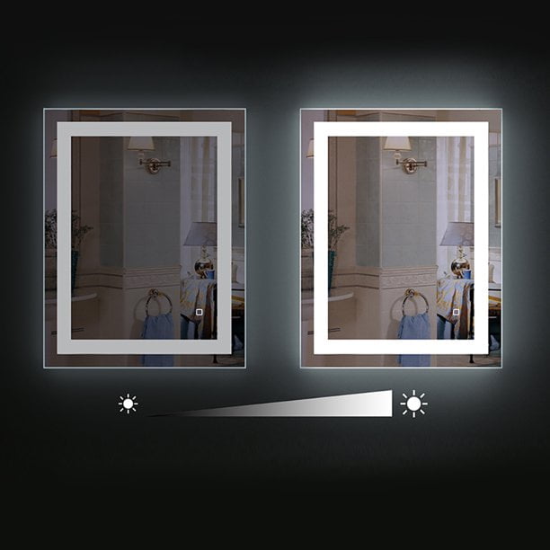 Hauschen Led Lighted Bathroom Mirror Shelly Lighting