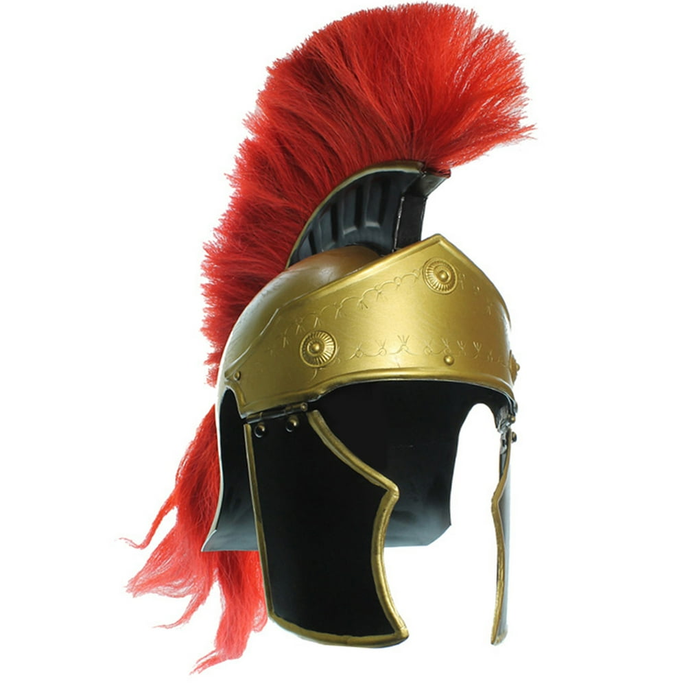Greco Roman Helmet Red Plume - Walmart.com - Walmart.com