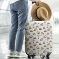 thumbnail image 2 of Cartoon Construction Vehicles Bulldozers Luggage Cover Fashion Suitcase Cover Baggage Covers Fit 25-28 Inch Luggage (Go Travel), 2 of 5