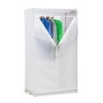 thumbnail image 3 of Honey Can Do 36 In Wide Storage Closet, White, Basement/Garage, 3 of 5