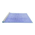 thumbnail image 2 of Ahgly Company Machine Washable Indoor Rectangle Persian Blue Traditional Area Rugs, 8' x 12', 2 of 4
