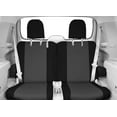 thumbnail image 2 of CalTrend Rear Cordura Seat Covers for 1988-1995 Nissan Pathfinder - NS141-03CC Charcoal Insert with Black Trim, 2 of 3