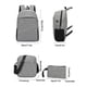 thumbnail image 2 of Mejor mochila de hombre con compartimento para portátil - Set de 3 piezas para universidad, viajes y estudios - Mochila duradera estilo coreano para estudiantes y uso al aire libre, 2 of 2