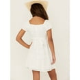 thumbnail image 4 of Trixxi Girls' Puff Sleeve Bow Tied Dress - T69327MHYI Medium  US, 4 of 4