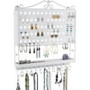 Wall Mount Earring Holder Necklace Organizer Jewelry Storage Rack, Angelynn’s