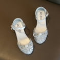 thumbnail image 3 of GERsome Toddler Kids Bow Flower Dress Party Shoes, 3 of 9