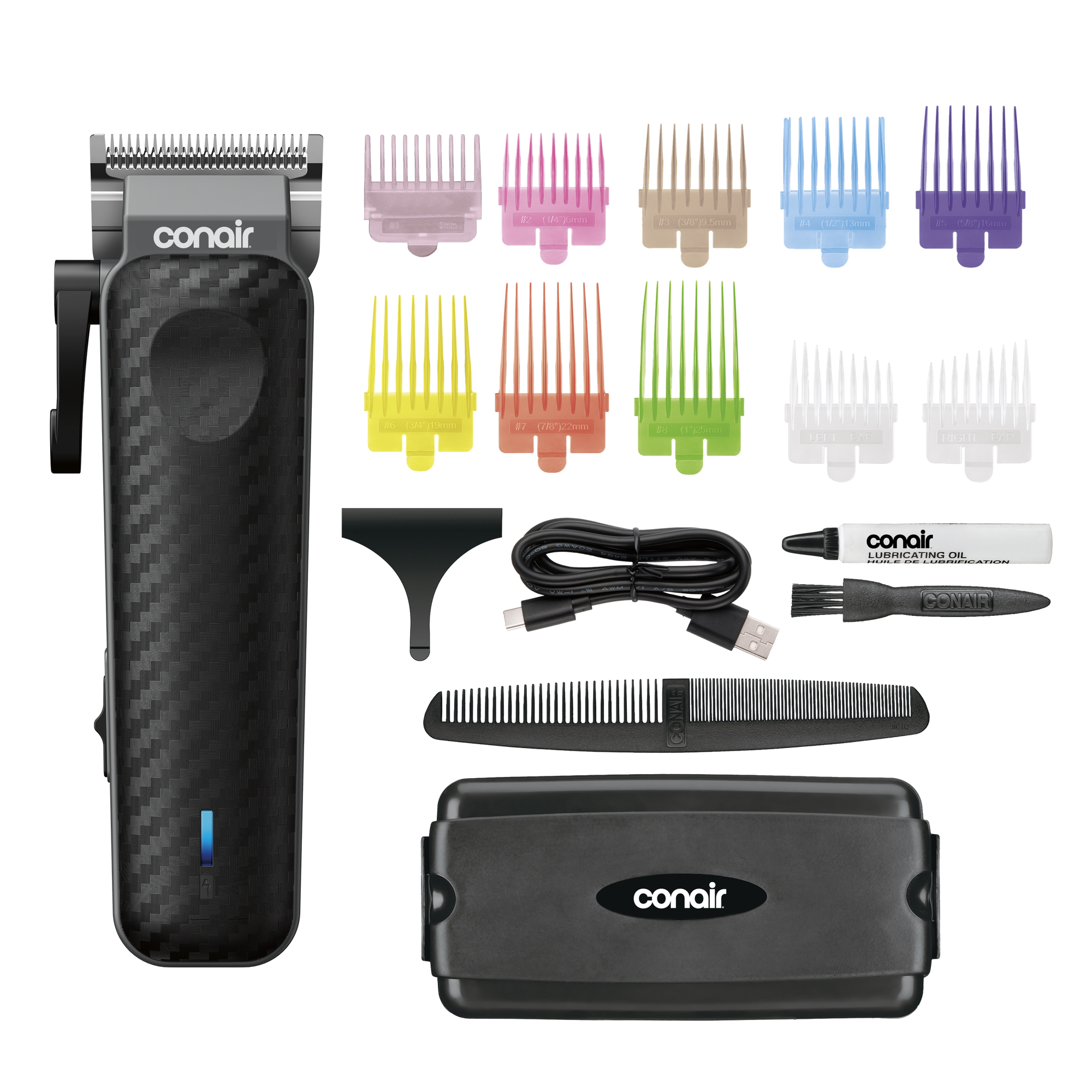 Conair Lithium Ion Cordless Clipper & Trimmer Kit with 10 Combs photo 1