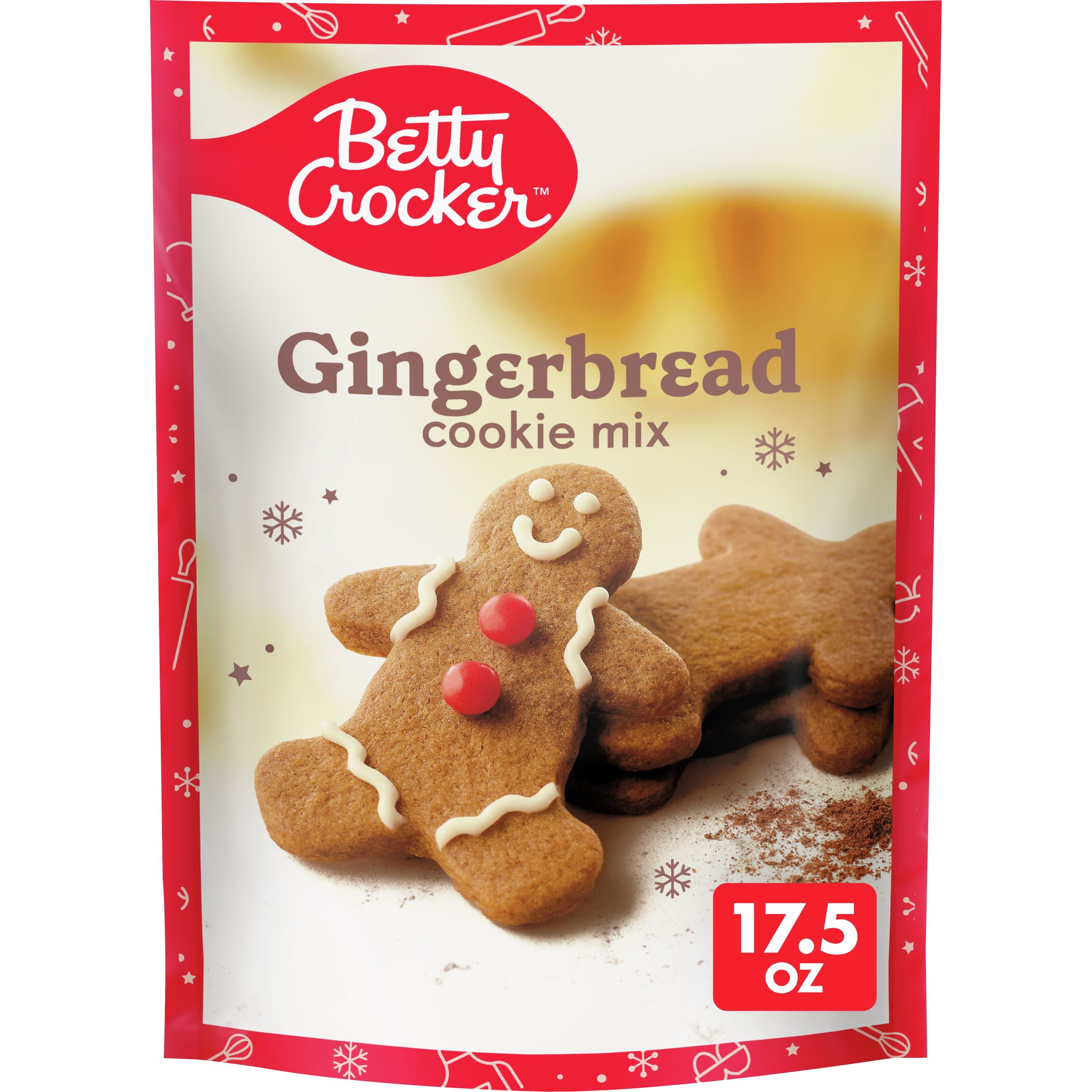 Betty Crocker Gingerbread Cookie Mix, 17.5 oz