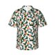 thumbnail image 1 of Balery Cactuses Camisas hawaianas de manga corta para hombre, camisas playeras de corte holgado, camisas de vacaciones con botones,X-Large, 1 of 7
