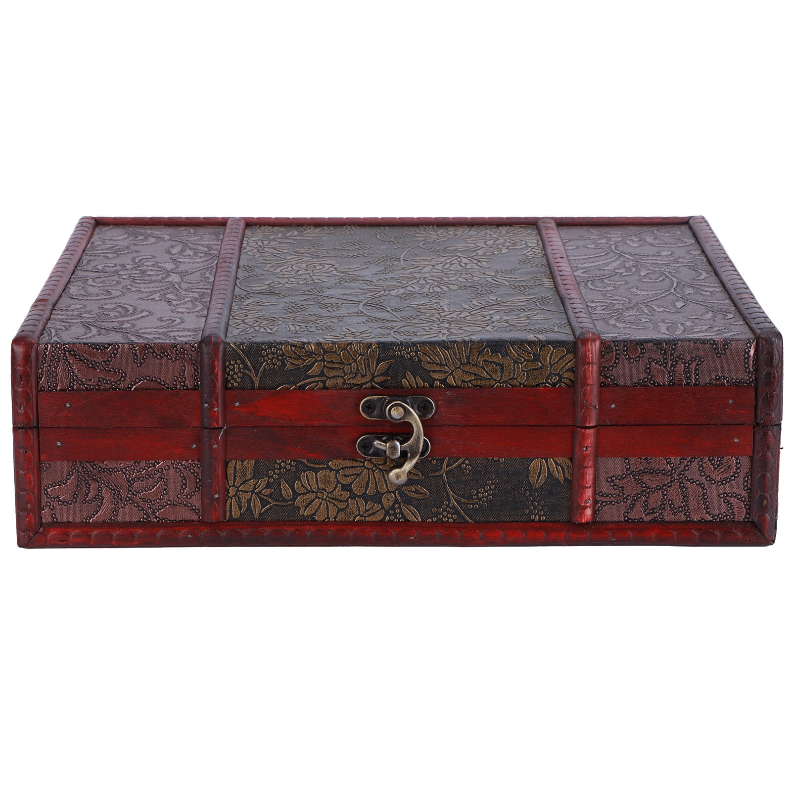 LAFGUR Desktop Storage Box, Wear‑resistant Beautiful Wooden Storage Box
