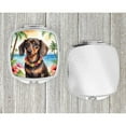 thumbnail image 4 of Dachshund Luau Compact Mirror 2.75 in x 3 in, 4 of 4