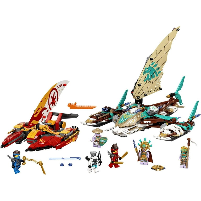 LEGO NINJAGO Catamaran Sea Battle 71748 Featuring Ninja Jay and