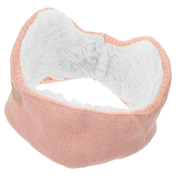 CTIRCHIU Sleeping Earmuff Headband Flexible Noise Reduction Ear Warmer Soft Lamb Ear Cover For Peaceful Sleep Head