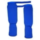 thumbnail image 5 of Espinilleras protectoras de empeine, protectores acolchados para piernas, equipo de protección para entrenamiento de boxeo Mma, Muay Thai, Kickboxing Color Azul M, 5 of 8
