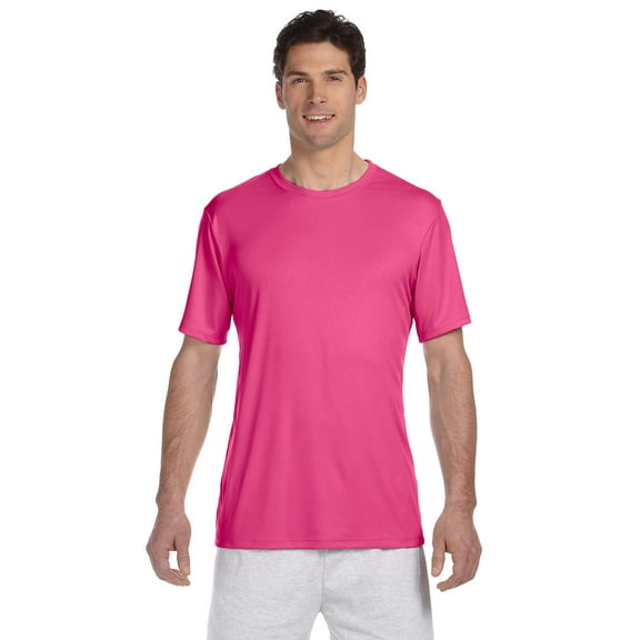 Hanes - Cool DRI Performance T-Shirt - 4820, Wow Pink, XL, Pack Of 3, Hanes Mens T-Shirts