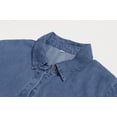 thumbnail image 3 of utcoco Denim Dress for Women 2026 Casual Loose Long Sleeve Classic Vintage Button Down Jean Shirt Dresses with Pockets, 3 of 8