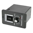 thumbnail image 4 of Leku Controlador de Velocidad del Motor - DC12-60V 20A DC Controlador de Velocidad del Motor del Cepillo hacia adelante/atrás Regulador de Velocidad del Motor eléctrico, 4 of 8