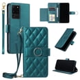 thumbnail image 1 of Funda tipo billetera GANGXUN para Samsung Galaxy S20 Ultra – Tapa abatible con correa para mujer, 1 of 5