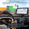 thumbnail image 3 of Navegador GPS para Vehículo Transmisor FM 7 Pulgadas Pantalla Táctil HD TFT Mapa UE AU EE. UU., 3 of 9