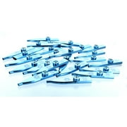 Metallic Snowflake Kazoos (2Dz) - Toys - 24 Pieces