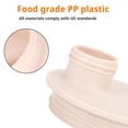 thumbnail image 5 of Leak Proof Lid for 40 oz Tumbler, Spill Proof Replacement Lid for ProTour 40oz Cup Accessories, Easy Clean, Heat-Resistant for Daily Commuting & Outdoor, 5 of 7