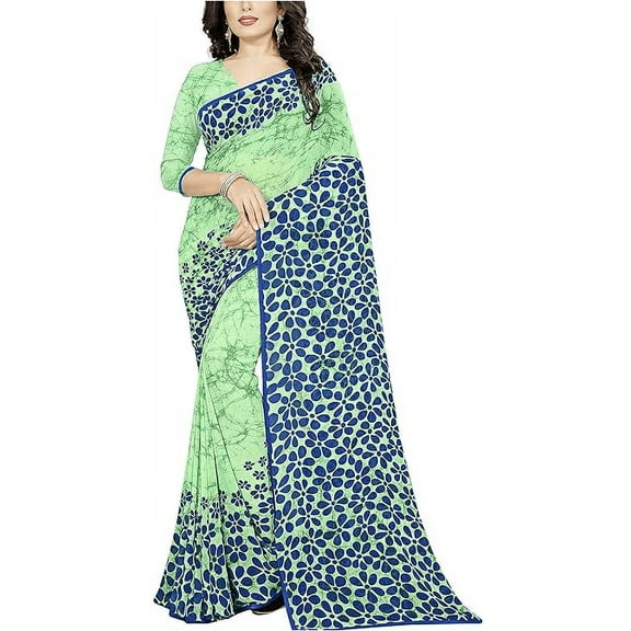 Accessorize Kingdom Women Woven Synthetic Saree With Blouse Piece