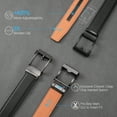 thumbnail image 6 of SENDEFN Mens Ratchet Belt Leather 1 3/8'' Adjustable Belts for Mens Dress Casual Jeans Comfort Trim to Fit with Gift Box, 6 of 9