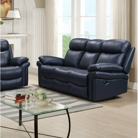 Red Barrel Studio Asbury Leather Reclining Sofa