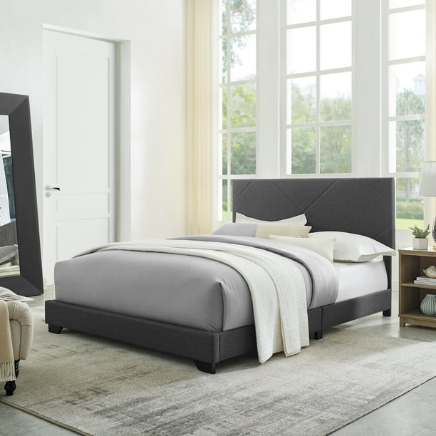 Modern Sleep Lyndey Upholstered Bed, Why Does My New Bed Frame Smell Of Fish Off Your Hands