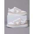 thumbnail image 4 of Sneakers Women's Sports Shoes Brown Casual Shoes Flat Skateboarding Shoes, 4 of 4