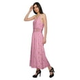 thumbnail image 4 of Moomaya Printed Sleeveless Adjustable Spaghetti Strap Long Dress For Women, 4 of 6