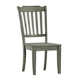 thumbnail image 2 of Weston Home Dining Chair, Set of 2, Antique Sage Green, 2 of 6