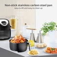 thumbnail image 3 of Accessoires pour Friteuse à Air Chaud Ronde 7 Pouces 17 Pcs 5.5L Accessoires pour Friteuse s'Adapte 3.2L-8.1L, 3 of 5