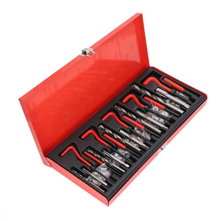 

Thread Repair Tool Kit Wire Threaded Inserts Easy To Operate With HSS Drill And Tap For M5 M6 M8 M10 M12