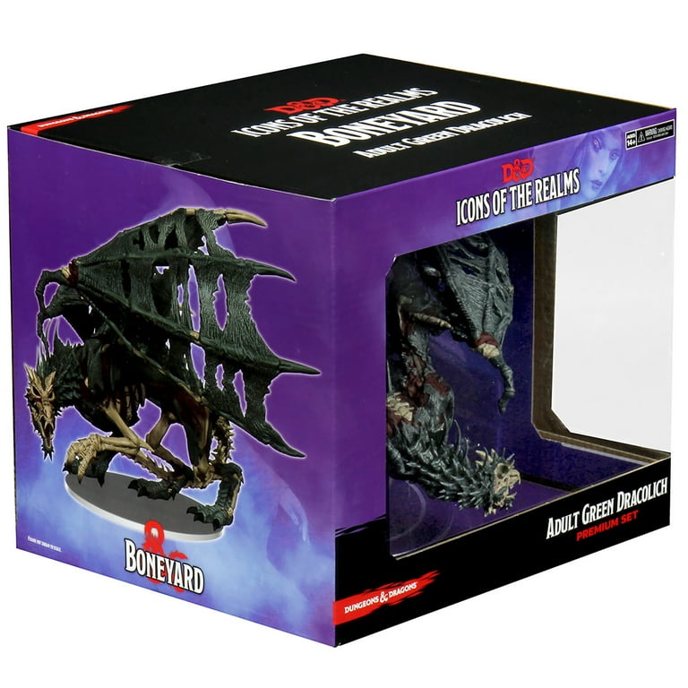 Dungeons and Dragons D&D Boneyard Premium Set - Green Dracolich (Set18) Dungeons and Dragons D&D Boneyard Premium Set - Green Dracolich (Set18)