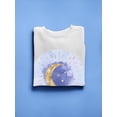 thumbnail image 3 of Under Watercolor Moonlight Sweatshirt Women -Grace Popp Designs, Female Large, 3 of 4