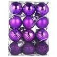 thumbnail image 4 of Bluelans 3cm Christmas Tree Baubles Balls Decor Ornament Xmas Wedding Party Decorations 24pcs of Set Bronze, 4 of 7