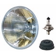 thumbnail image 1 of Hella Headlight Conversion Kit 002395991 Replaces Sealed Beam Head Light; 7 Inch Round; Standard Lens; H4 Bulb; Without Turn Signal; Features Improved Optics Without Increased Glare; Single, 1 of 2