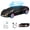 BLACK, variant on WSTER WS-690 Portable Bluetooth Speaker Features A Cool Sports Car Model, PowerFul 15W Sound, With RGB Wheels,LED Flexible Screen And TWS Wireless Pairing, For Outdoor/Party/Beach/Travel/Gifts
