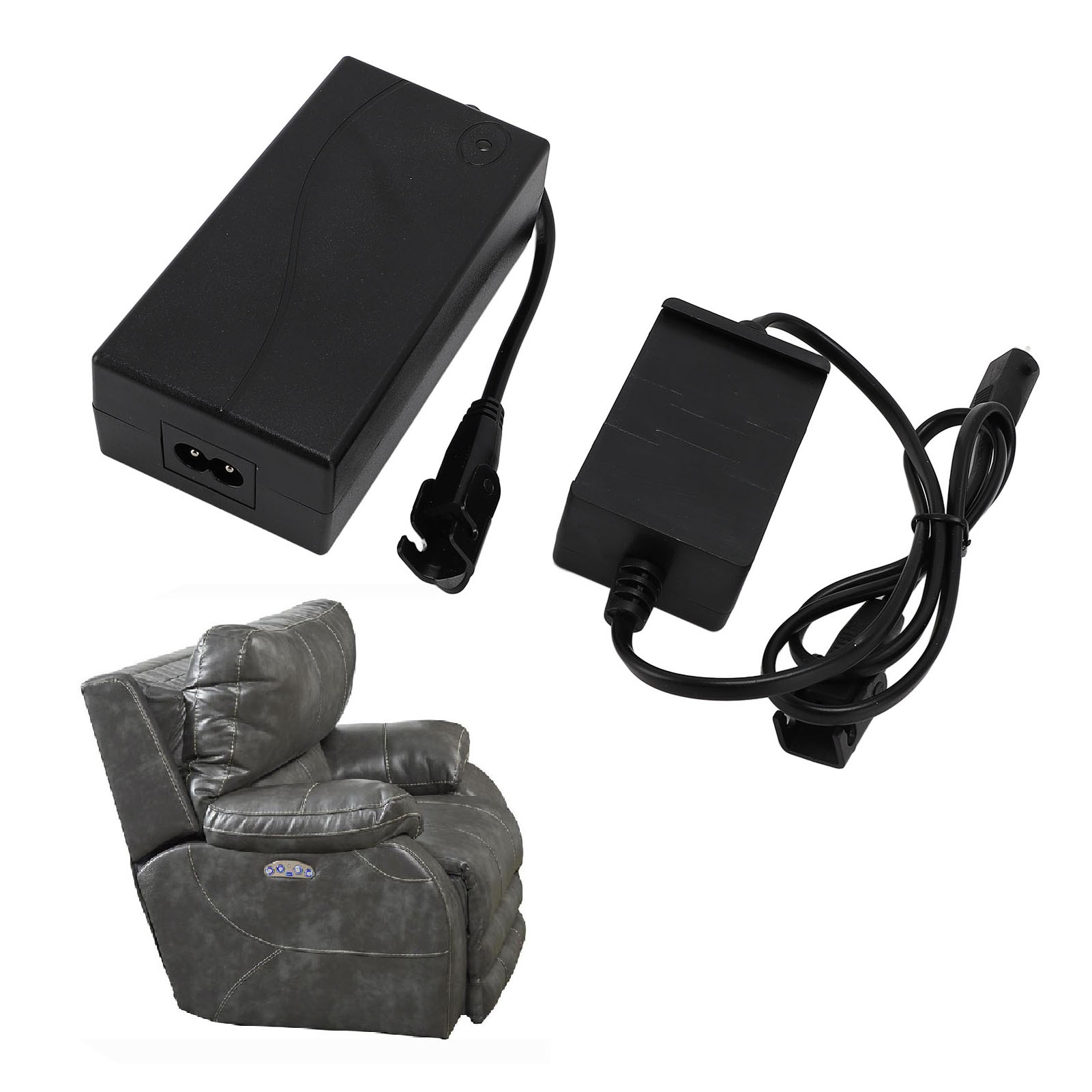 Power Recliners With Remote Controls Lift Chairs Power Recliner, Hand Control Universal Cordless Two Button ...