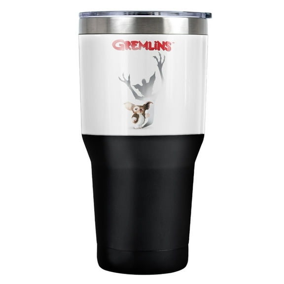 Gremlins Shadow Stainless Steel Tumbler 30 oz Coffee Travel Cup, Vacuum Insulated & Double Wall with Leakproof Sliding Lid